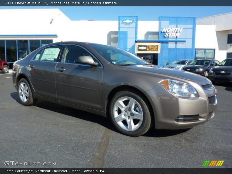 Mocha Steel Metallic / Cocoa/Cashmere 2011 Chevrolet Malibu LS