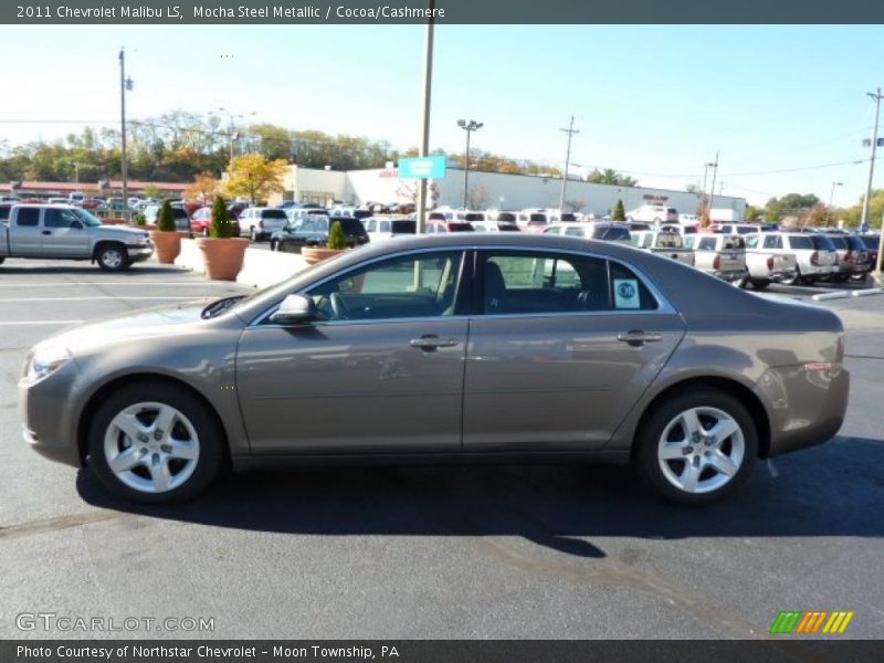 Mocha Steel Metallic / Cocoa/Cashmere 2011 Chevrolet Malibu LS
