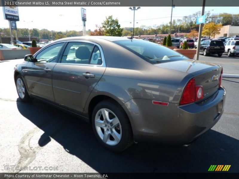 Mocha Steel Metallic / Cocoa/Cashmere 2011 Chevrolet Malibu LS