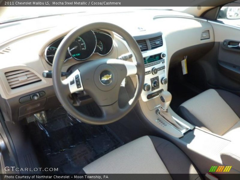 Mocha Steel Metallic / Cocoa/Cashmere 2011 Chevrolet Malibu LS