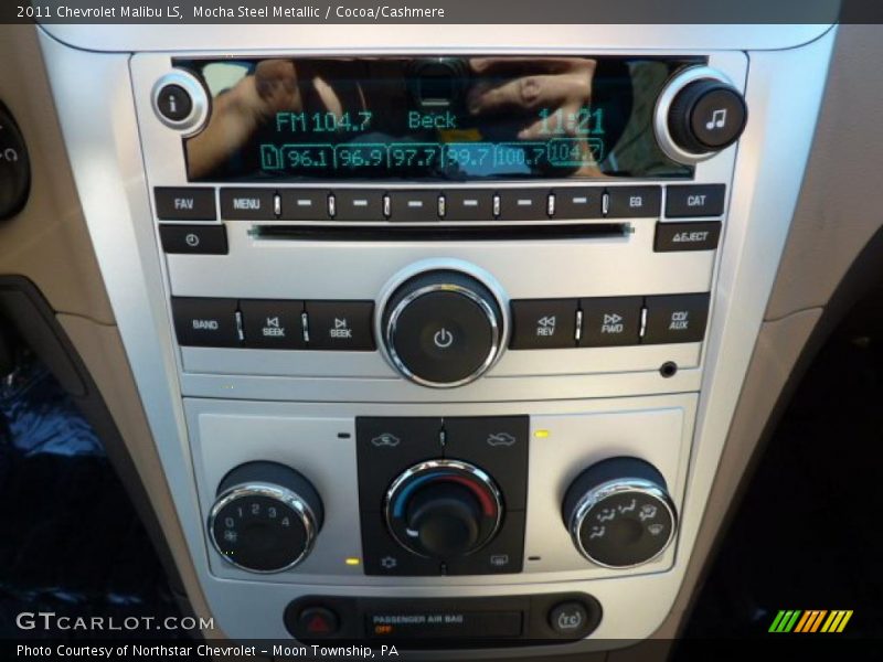 Mocha Steel Metallic / Cocoa/Cashmere 2011 Chevrolet Malibu LS