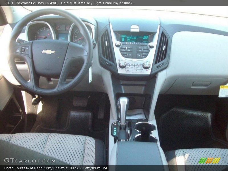 Dashboard of 2011 Equinox LS AWD