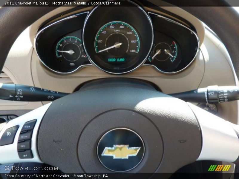Mocha Steel Metallic / Cocoa/Cashmere 2011 Chevrolet Malibu LS