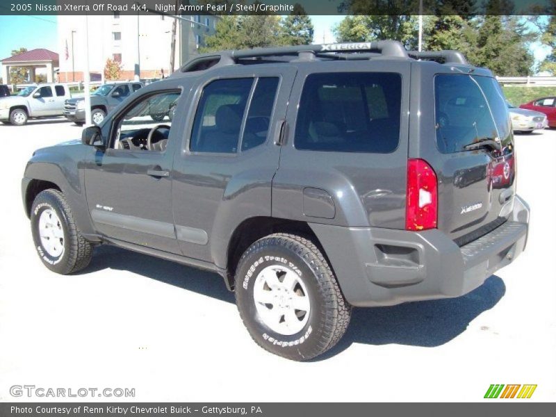 Night Armor Pearl / Steel/Graphite 2005 Nissan Xterra Off Road 4x4