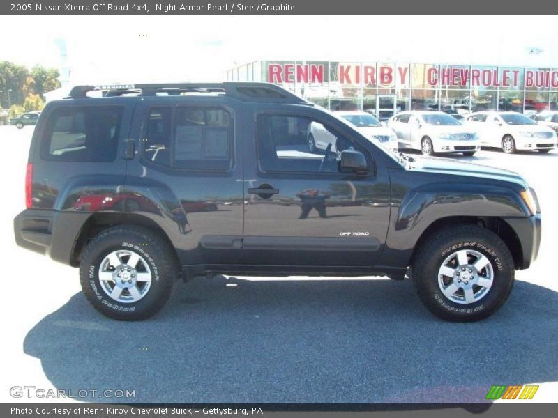 Night Armor Pearl / Steel/Graphite 2005 Nissan Xterra Off Road 4x4