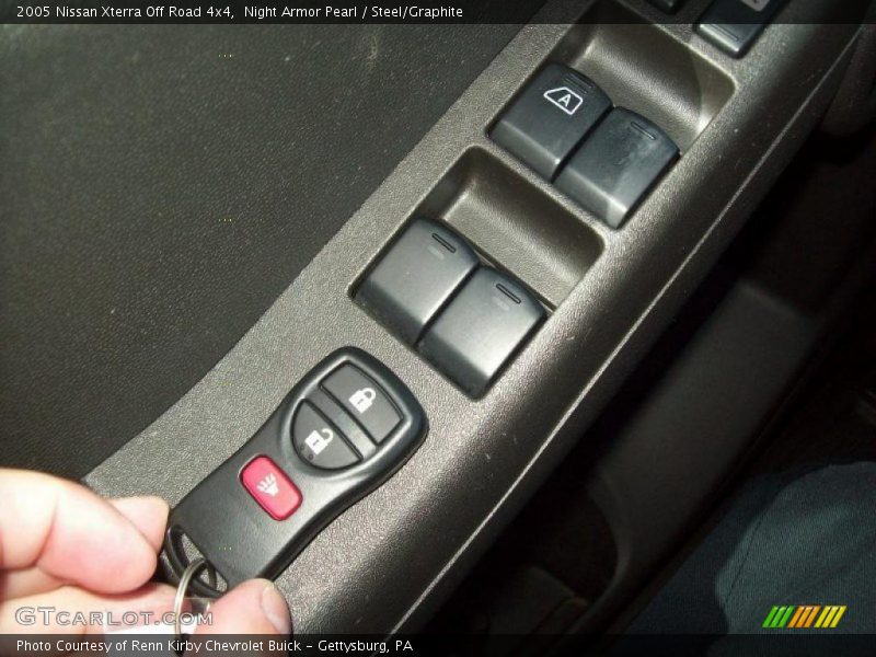 Night Armor Pearl / Steel/Graphite 2005 Nissan Xterra Off Road 4x4