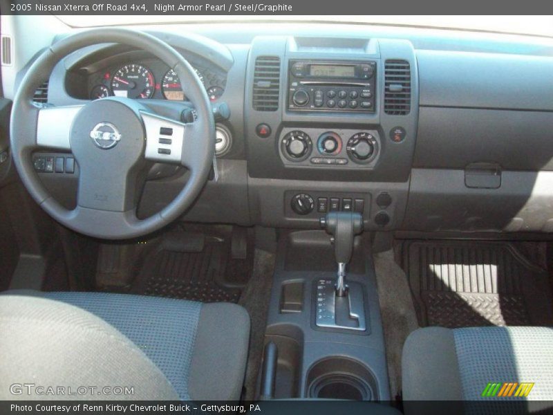 Night Armor Pearl / Steel/Graphite 2005 Nissan Xterra Off Road 4x4