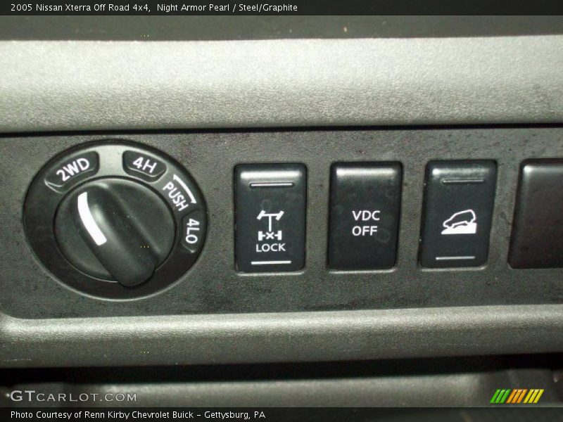 Night Armor Pearl / Steel/Graphite 2005 Nissan Xterra Off Road 4x4
