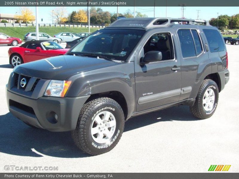 Night Armor Pearl / Steel/Graphite 2005 Nissan Xterra Off Road 4x4