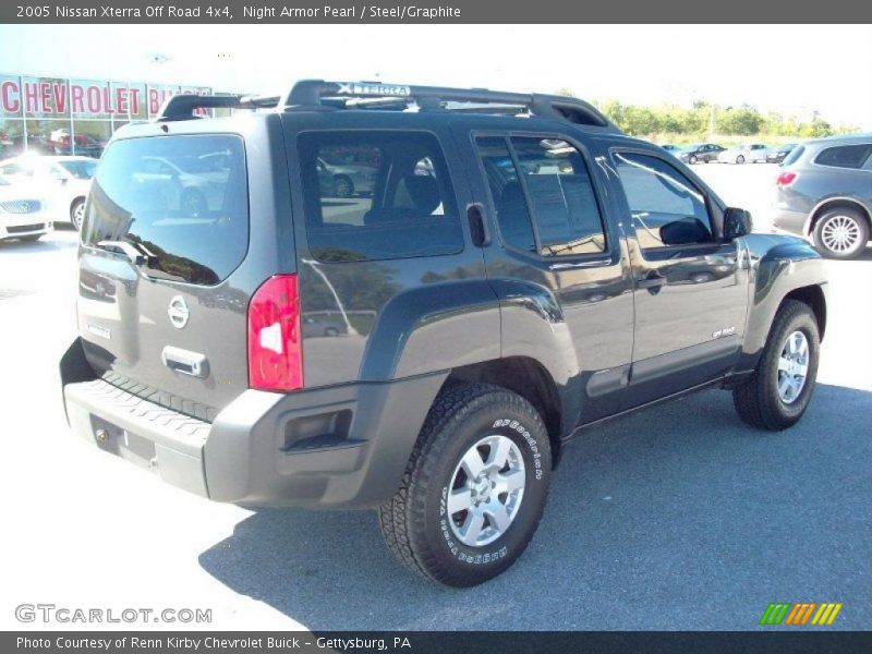 Night Armor Pearl / Steel/Graphite 2005 Nissan Xterra Off Road 4x4