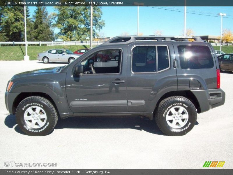 Night Armor Pearl / Steel/Graphite 2005 Nissan Xterra Off Road 4x4