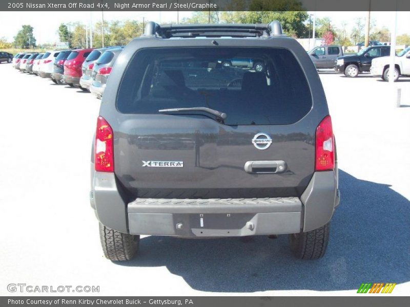 Night Armor Pearl / Steel/Graphite 2005 Nissan Xterra Off Road 4x4