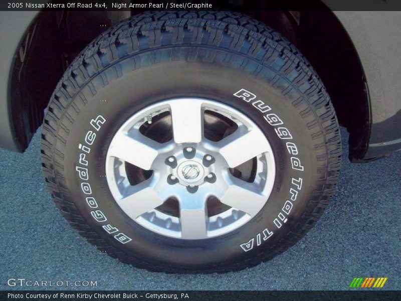 Night Armor Pearl / Steel/Graphite 2005 Nissan Xterra Off Road 4x4