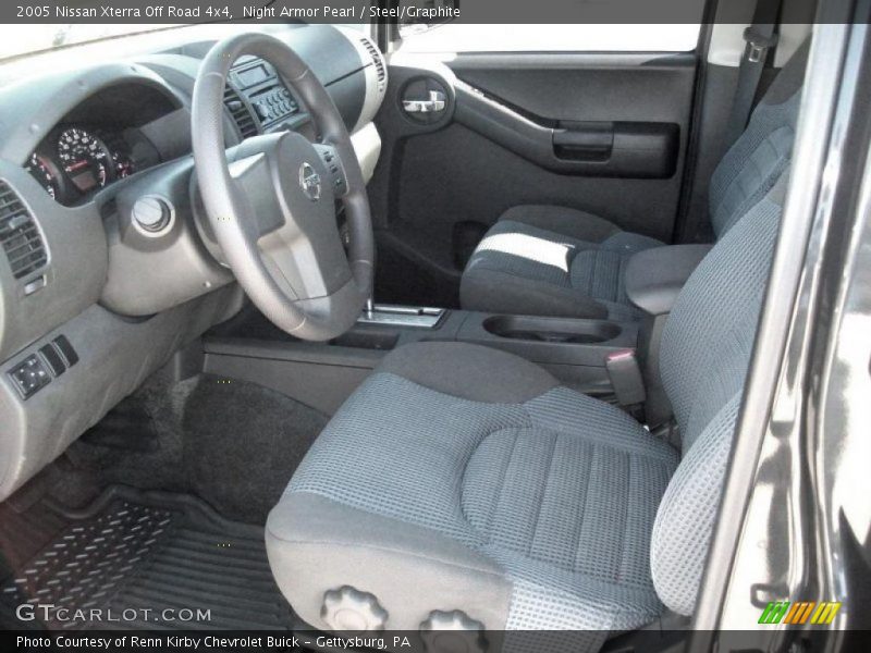 Night Armor Pearl / Steel/Graphite 2005 Nissan Xterra Off Road 4x4