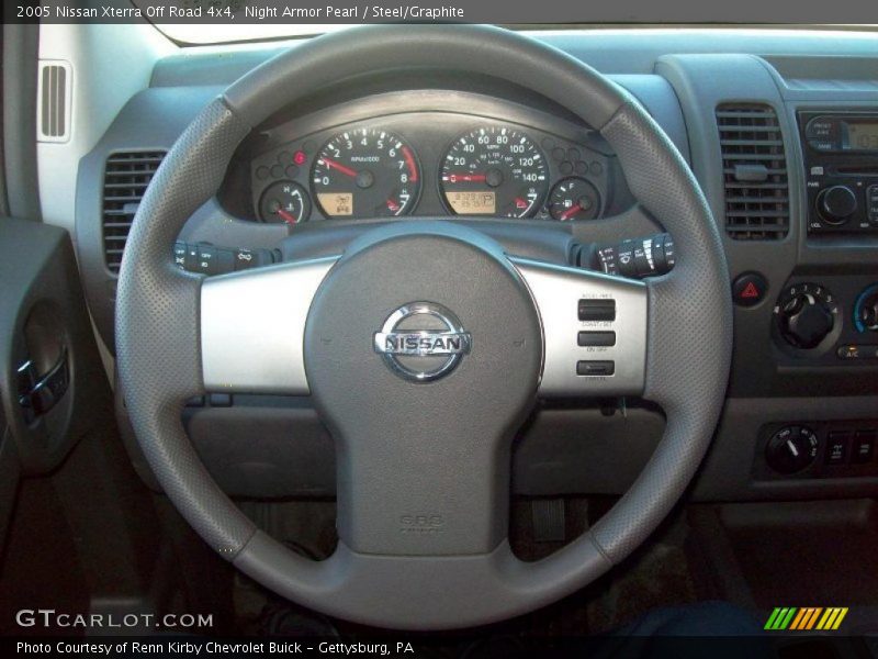 Night Armor Pearl / Steel/Graphite 2005 Nissan Xterra Off Road 4x4