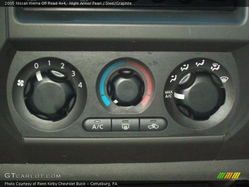 Night Armor Pearl / Steel/Graphite 2005 Nissan Xterra Off Road 4x4
