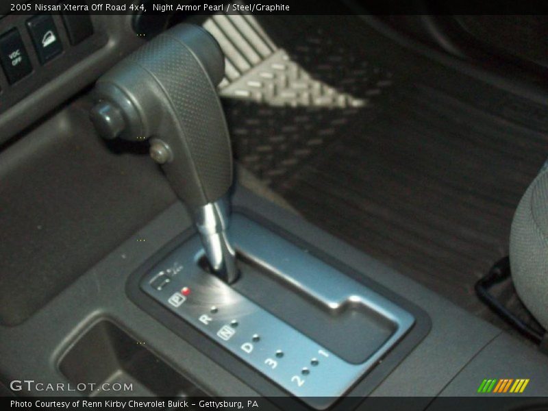Night Armor Pearl / Steel/Graphite 2005 Nissan Xterra Off Road 4x4