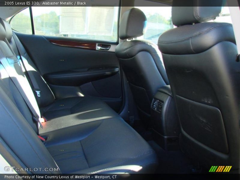 Alabaster Metallic / Black 2005 Lexus ES 330