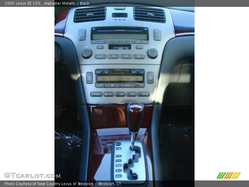 Alabaster Metallic / Black 2005 Lexus ES 330