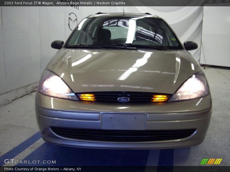 Arizona Beige Metallic / Medium Graphite 2003 Ford Focus ZTW Wagon