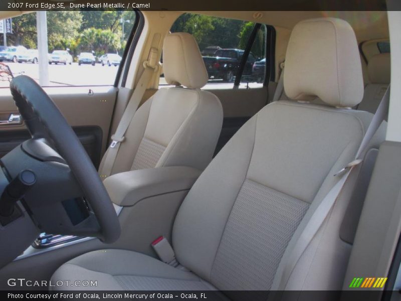 Dune Pearl Metallic / Camel 2007 Ford Edge SE