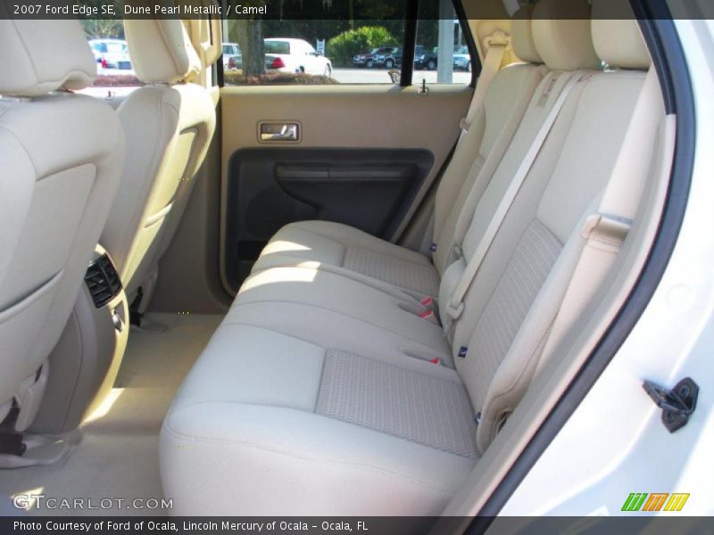 Dune Pearl Metallic / Camel 2007 Ford Edge SE