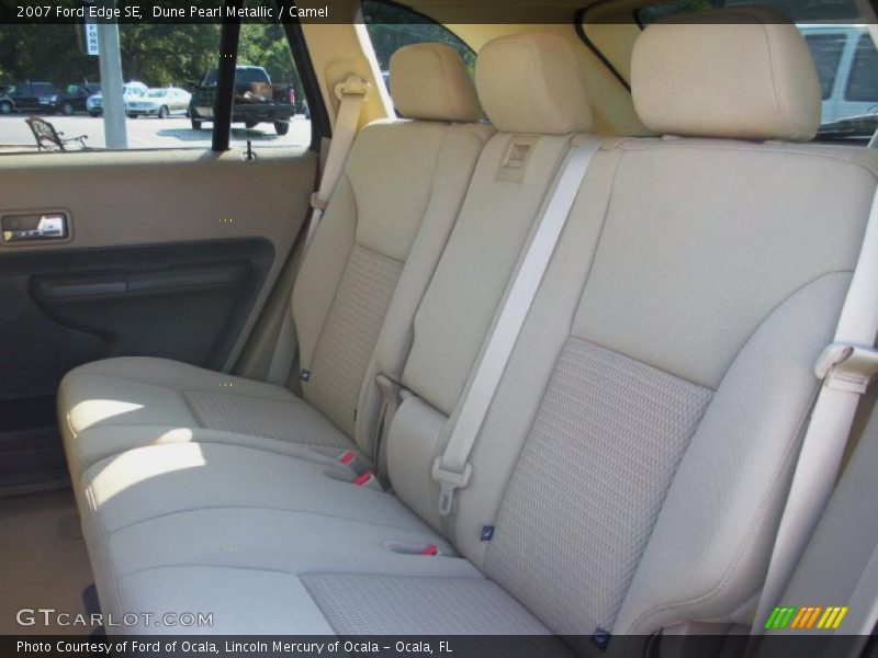 Dune Pearl Metallic / Camel 2007 Ford Edge SE