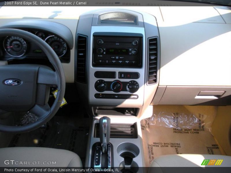 Dune Pearl Metallic / Camel 2007 Ford Edge SE