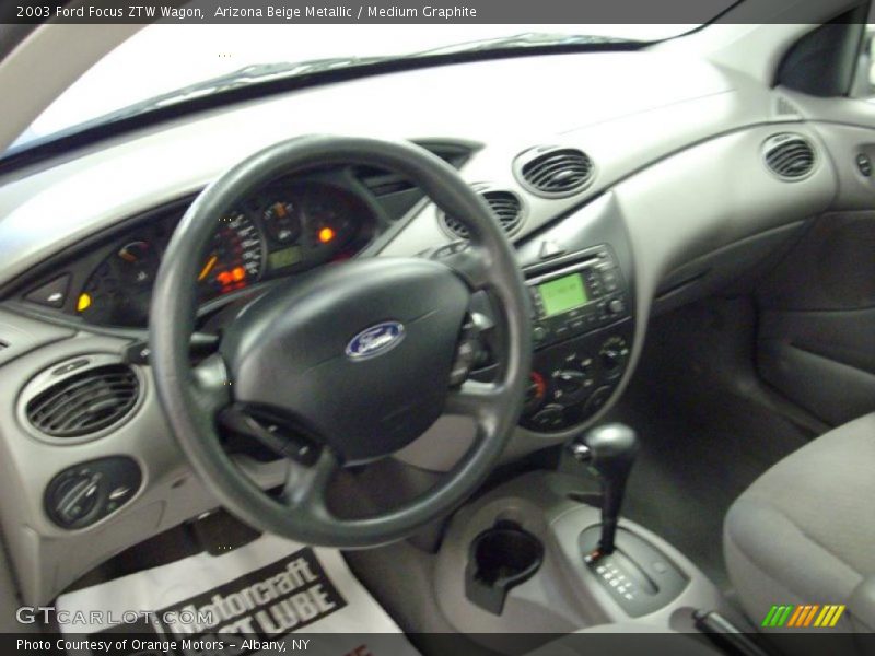Arizona Beige Metallic / Medium Graphite 2003 Ford Focus ZTW Wagon