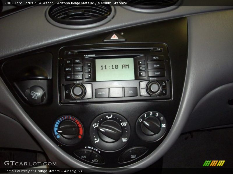 Controls of 2003 Focus ZTW Wagon