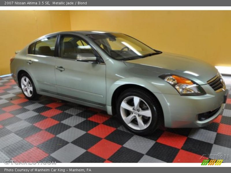 Metallic Jade / Blond 2007 Nissan Altima 3.5 SE