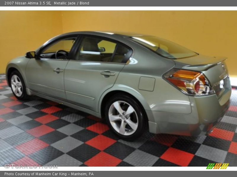 Metallic Jade / Blond 2007 Nissan Altima 3.5 SE