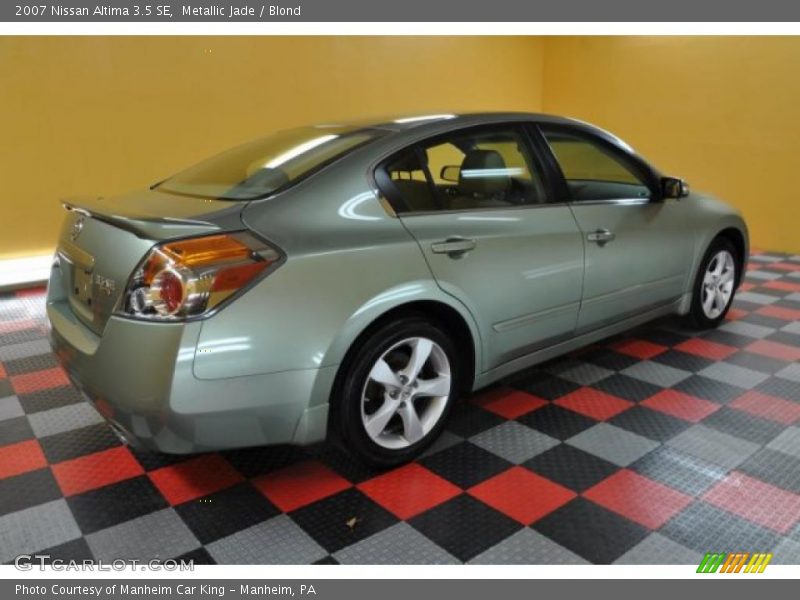 Metallic Jade / Blond 2007 Nissan Altima 3.5 SE