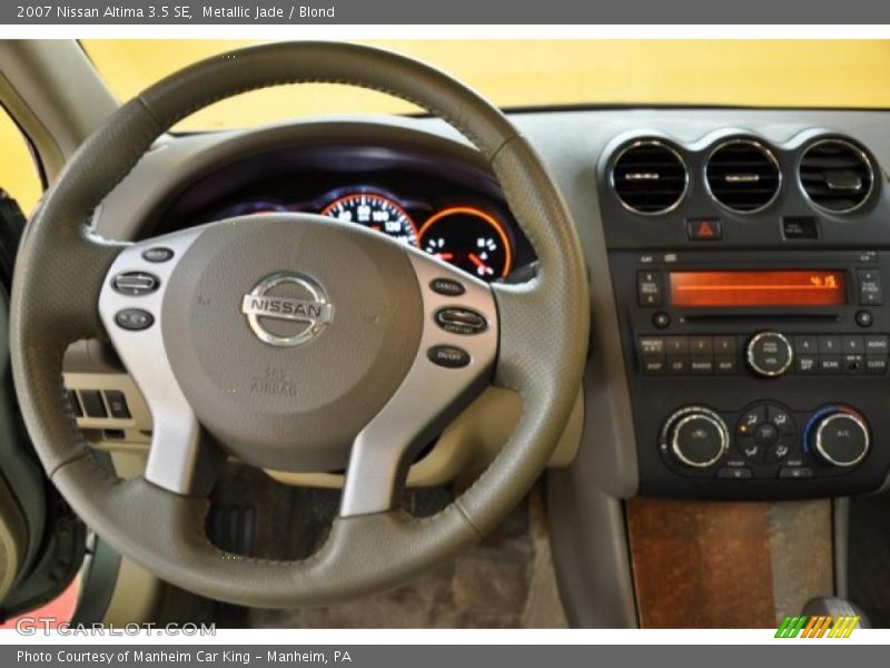 Metallic Jade / Blond 2007 Nissan Altima 3.5 SE