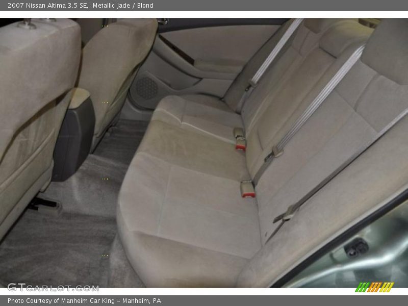 Metallic Jade / Blond 2007 Nissan Altima 3.5 SE