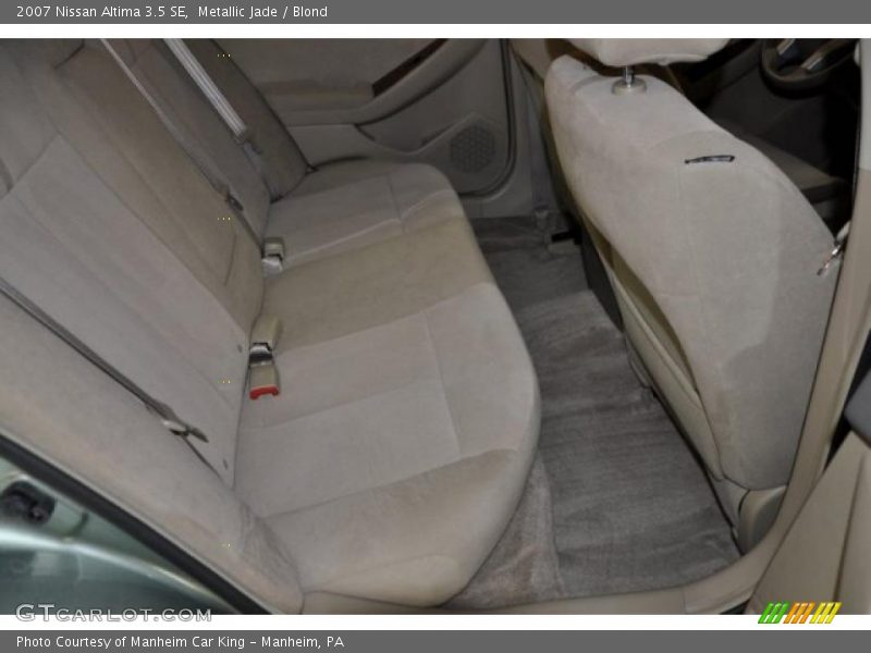 Metallic Jade / Blond 2007 Nissan Altima 3.5 SE