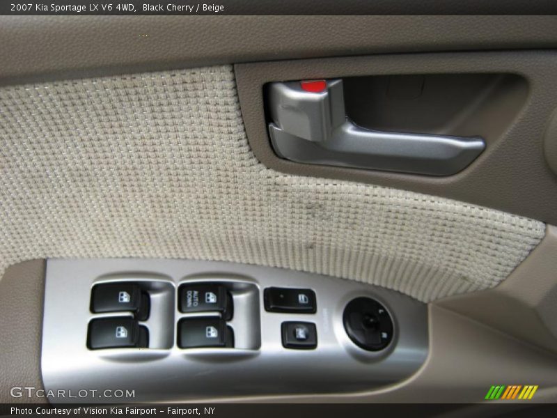 Controls of 2007 Sportage LX V6 4WD