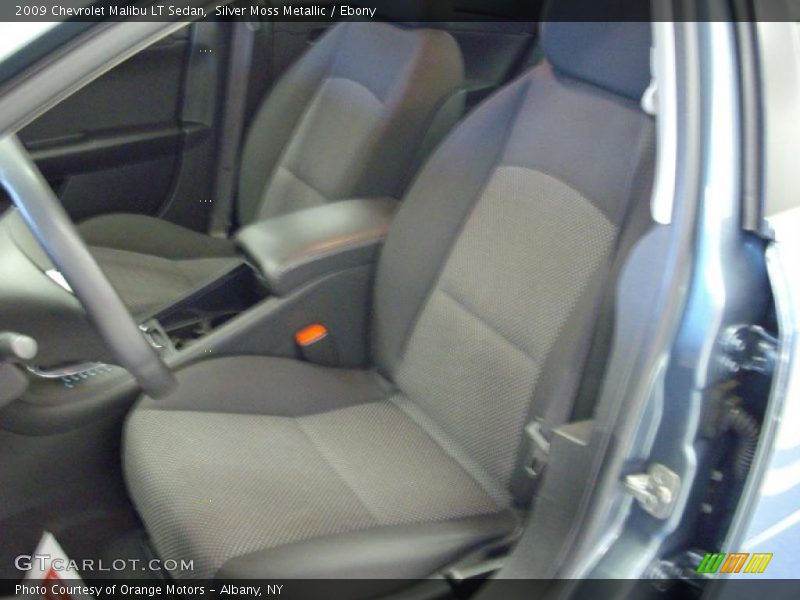 Silver Moss Metallic / Ebony 2009 Chevrolet Malibu LT Sedan