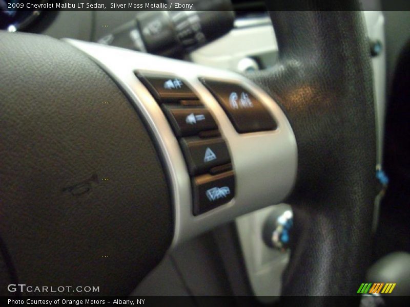 Silver Moss Metallic / Ebony 2009 Chevrolet Malibu LT Sedan