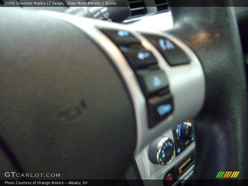 Silver Moss Metallic / Ebony 2009 Chevrolet Malibu LT Sedan