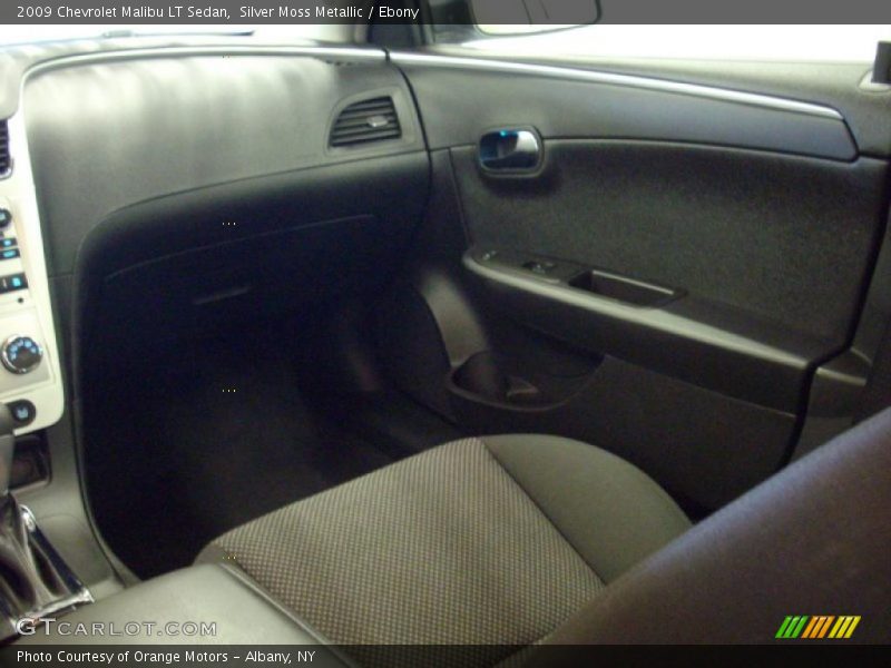 Silver Moss Metallic / Ebony 2009 Chevrolet Malibu LT Sedan