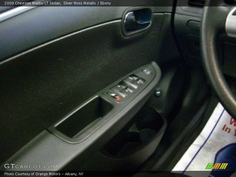 Silver Moss Metallic / Ebony 2009 Chevrolet Malibu LT Sedan