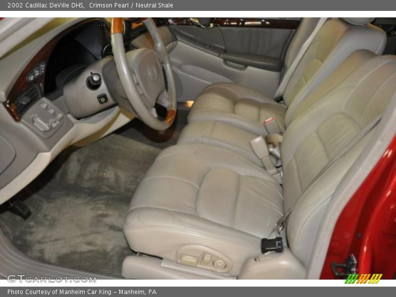  2002 DeVille DHS Neutral Shale Interior