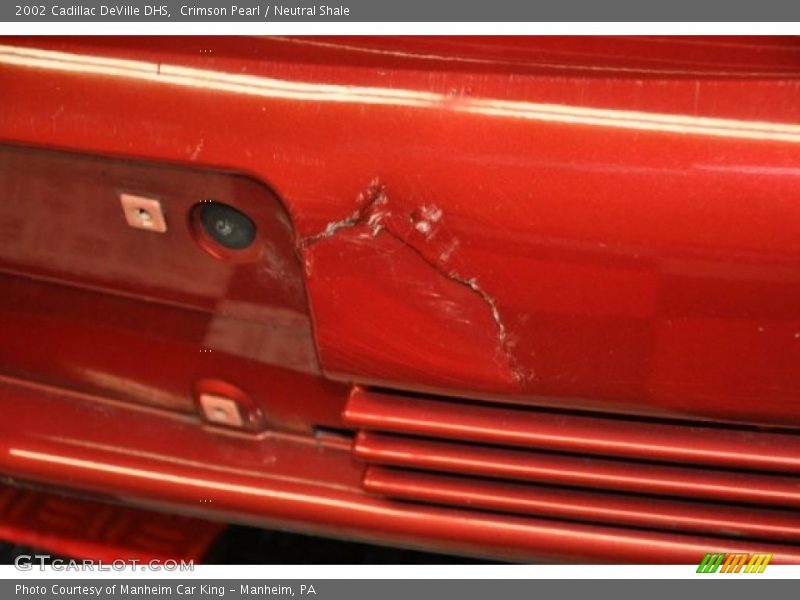 Crimson Pearl / Neutral Shale 2002 Cadillac DeVille DHS