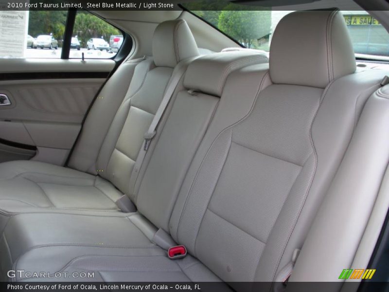 Steel Blue Metallic / Light Stone 2010 Ford Taurus Limited