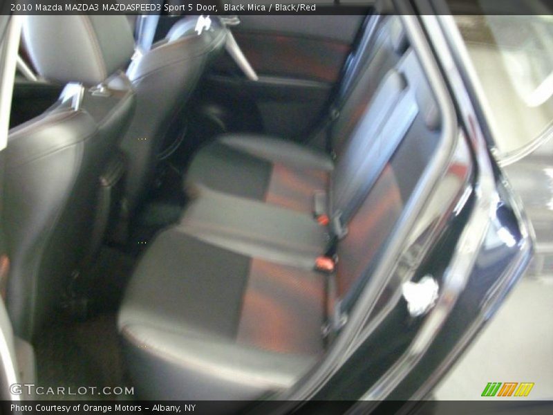 Black Mica / Black/Red 2010 Mazda MAZDA3 MAZDASPEED3 Sport 5 Door