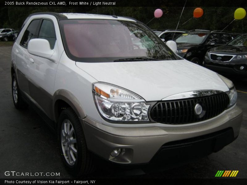 Frost White / Light Neutral 2005 Buick Rendezvous CXL AWD