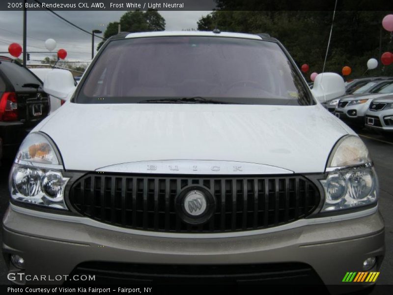 Frost White / Light Neutral 2005 Buick Rendezvous CXL AWD