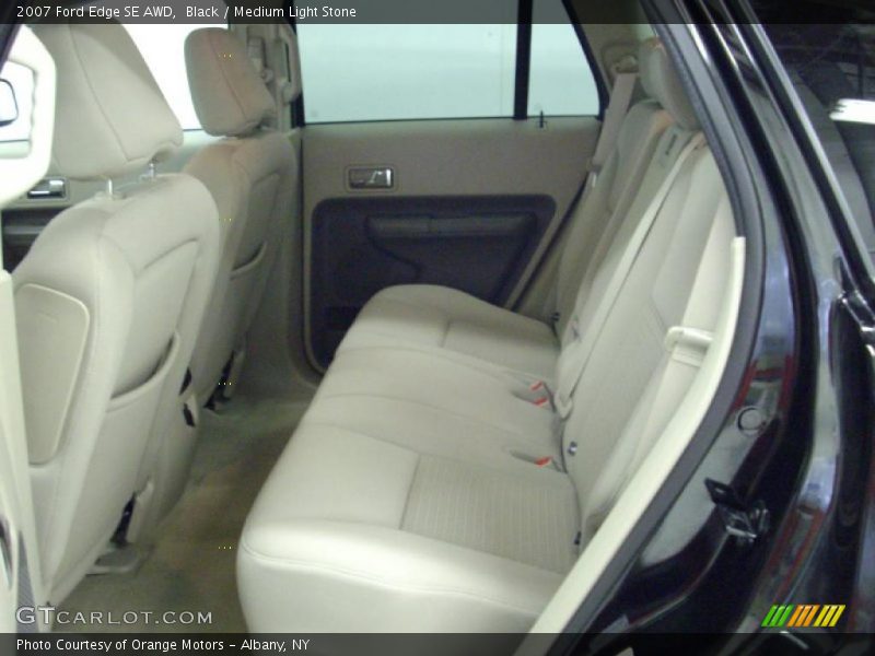 Black / Medium Light Stone 2007 Ford Edge SE AWD