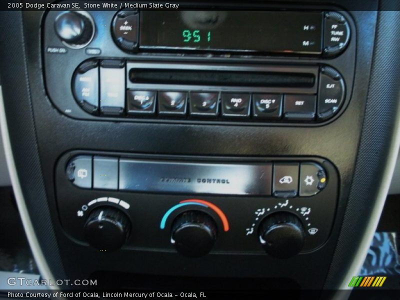 Controls of 2005 Caravan SE